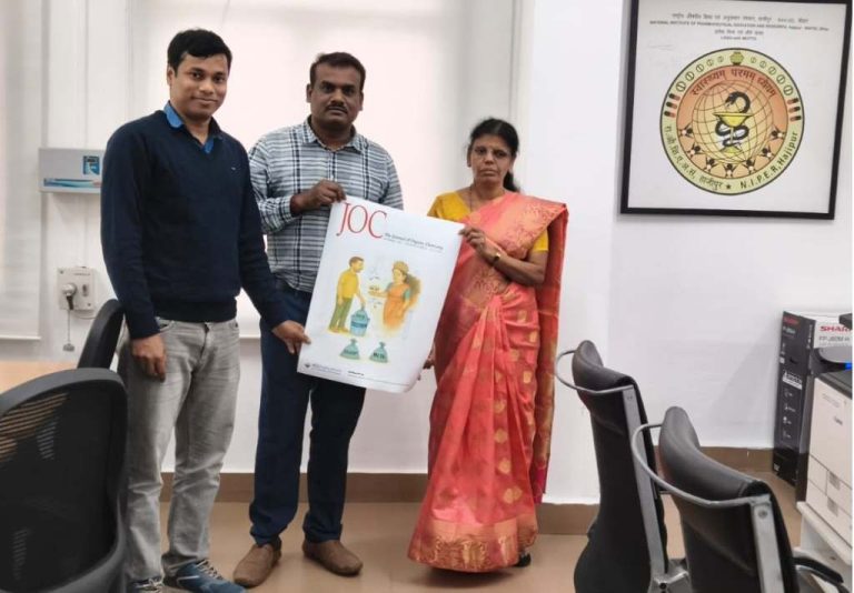 The Director congratulated our scientists on the selection of their cover art as the Front Cover of The Journal of Organic Chemistry (ACS Publications). This prestigious recognition highlights the excellence and impact of research at NIPER Date:02/Feb/2026
